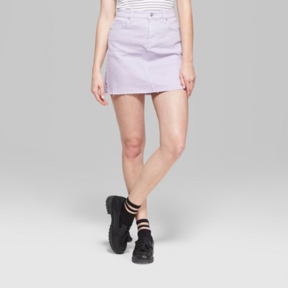 Wild Fable Lavendar Size 14 Mini Skirt